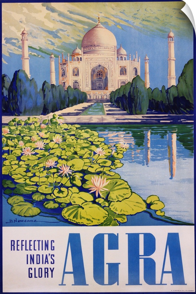 Agra Poster by Dorothy Newsome