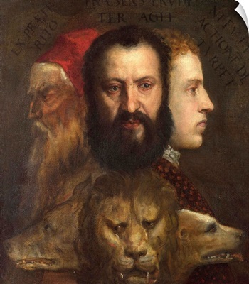 An Allegory Of Prudence By Titian