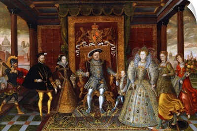 An Allegory Of The Tudor Succession: The Family Of Henry VIII