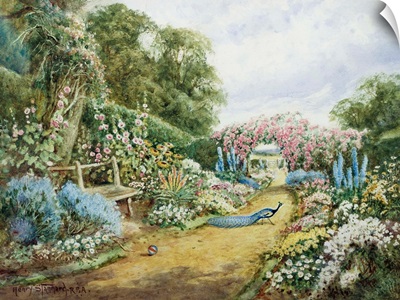 An English Country Garden by Henry Stannard
