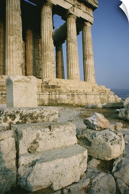 Ancient ruins in Greece