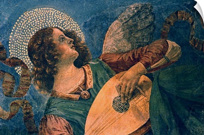 Angel depicted as a musician by Melozzo da Forli