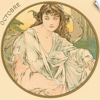 Art Nouveau Octobre (October)