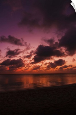 Aruba, sea at sunset