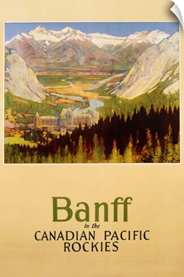 Banff In The Canadian Pacific Rockies Poster