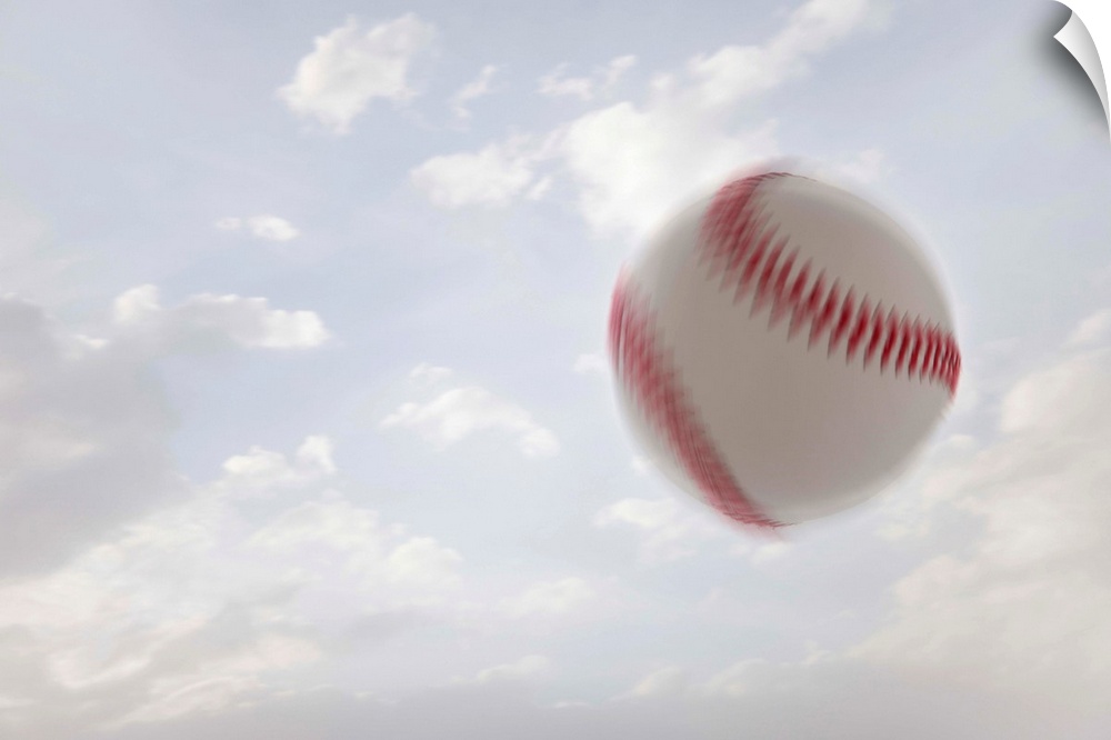 USA, Utah, Lehi, Baseball against sky