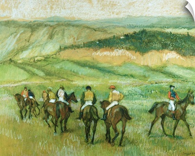 Before The Race By Edgar Degas