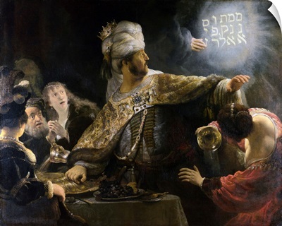 Belshazzar's Feast By Rembrandt Van Rijn