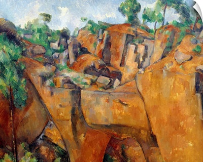 Bibemus Quarry by Paul Cezanne