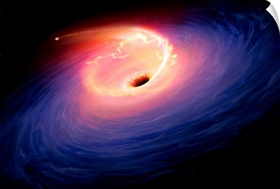 Black Hole Shredding A Star