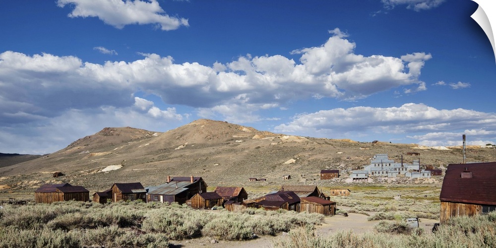 Bodie ghost town in Mono County, California, a National Historic Landmark.