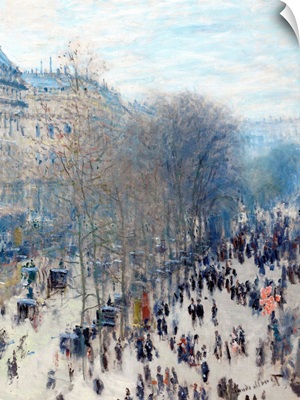 Boulevard Des Capucines By Claude Monet