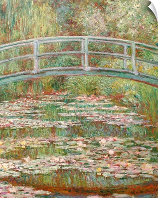 Bridge Over A Pond Of Water Lilies By Claude Monet