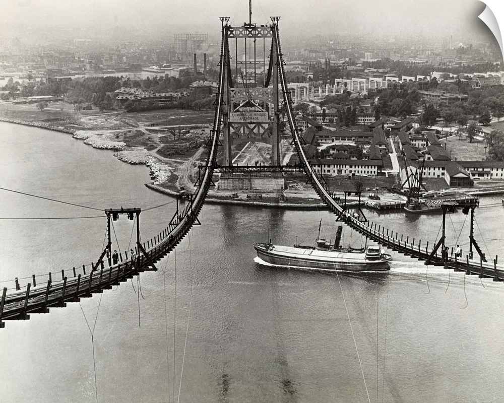 The giant Triborough bridge, really four bridges in one, is progressing rapidly towards completion. The project, financed ...