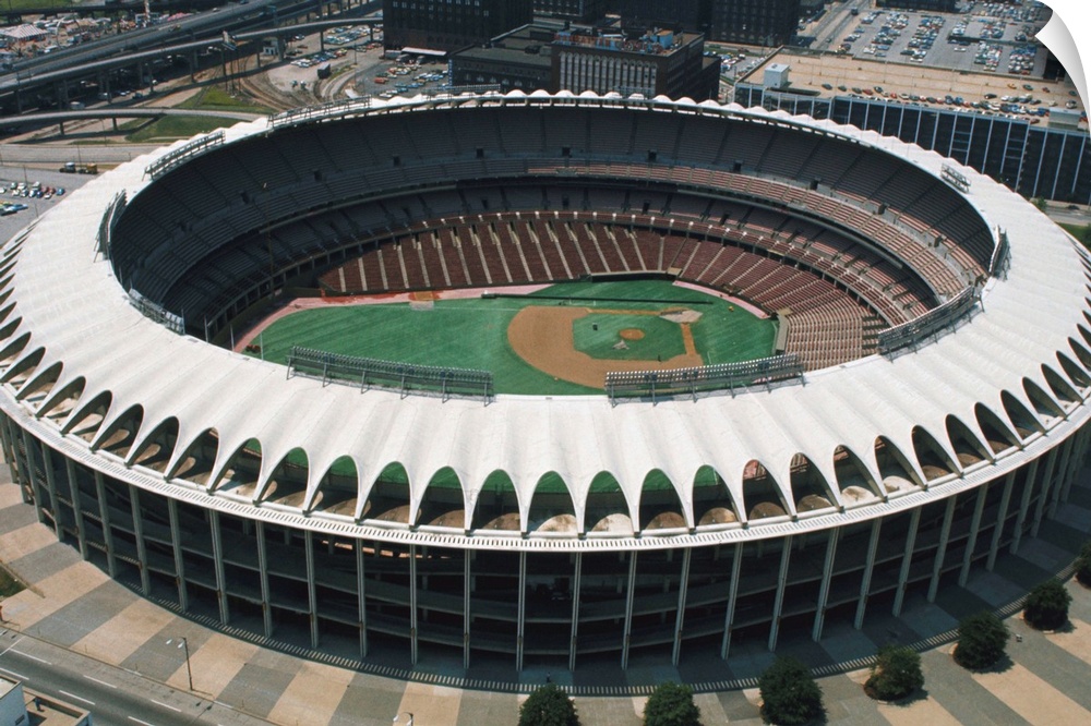 Busch Baseball Stadium in St. Louis, Missouri.