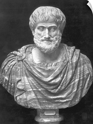 Bust Of Greek Philosopher Aristotle