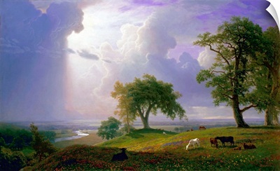 California Spring By Albert Bierstadt
