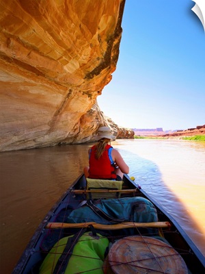 Canoeing in the canyons
