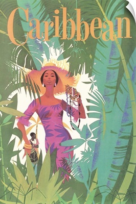 Caribbean Travel Poster