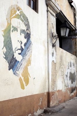 Che Guevara mural in Havana, Cuba