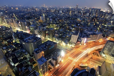City of Tokyo at night