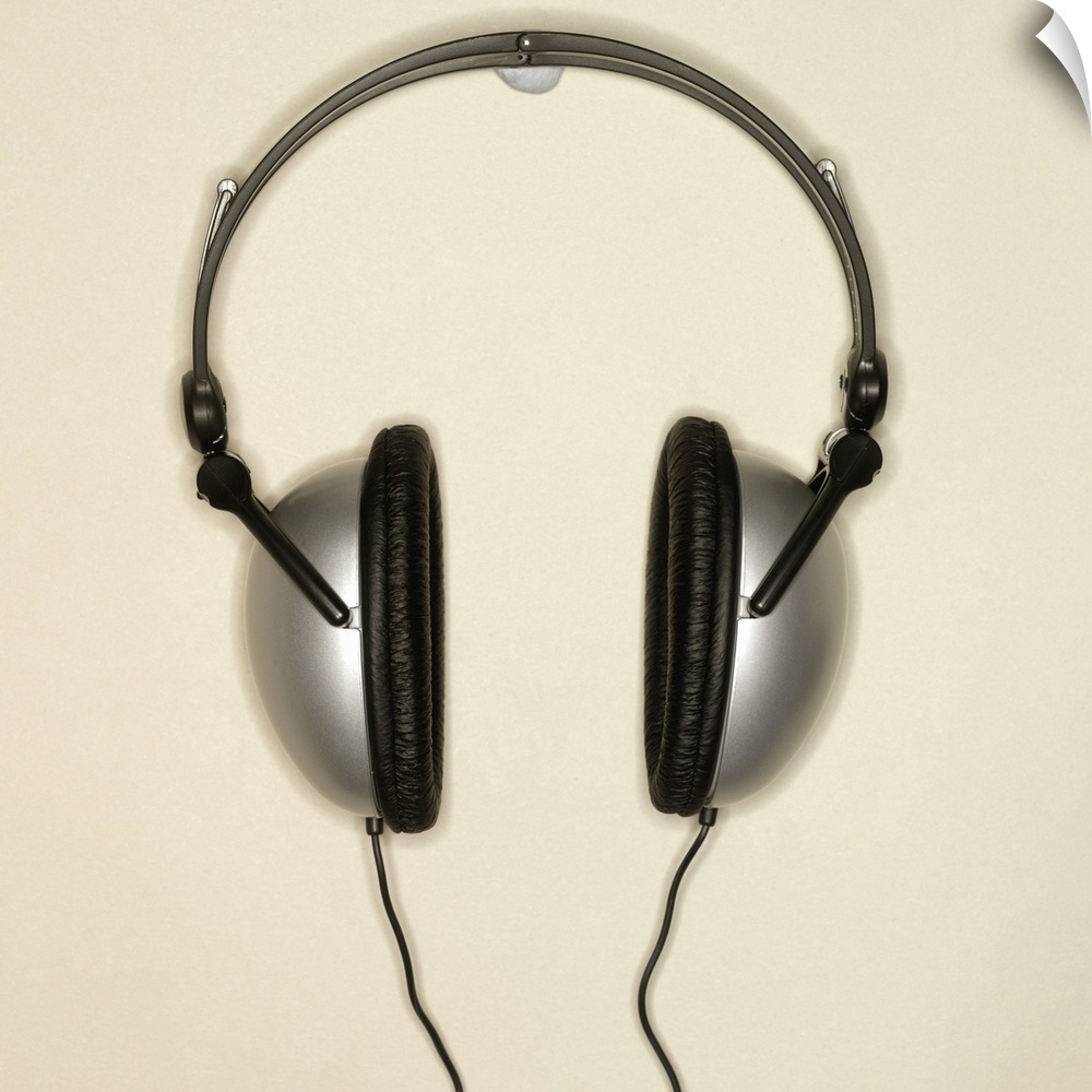 Close-up of headphones