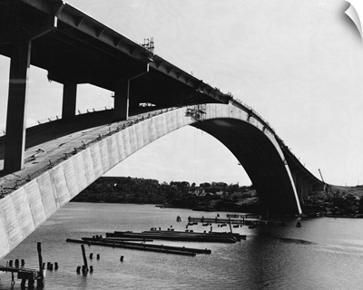 Construction Of The Gladesville Bridge