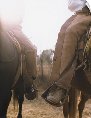 Cowboys Riding Horses