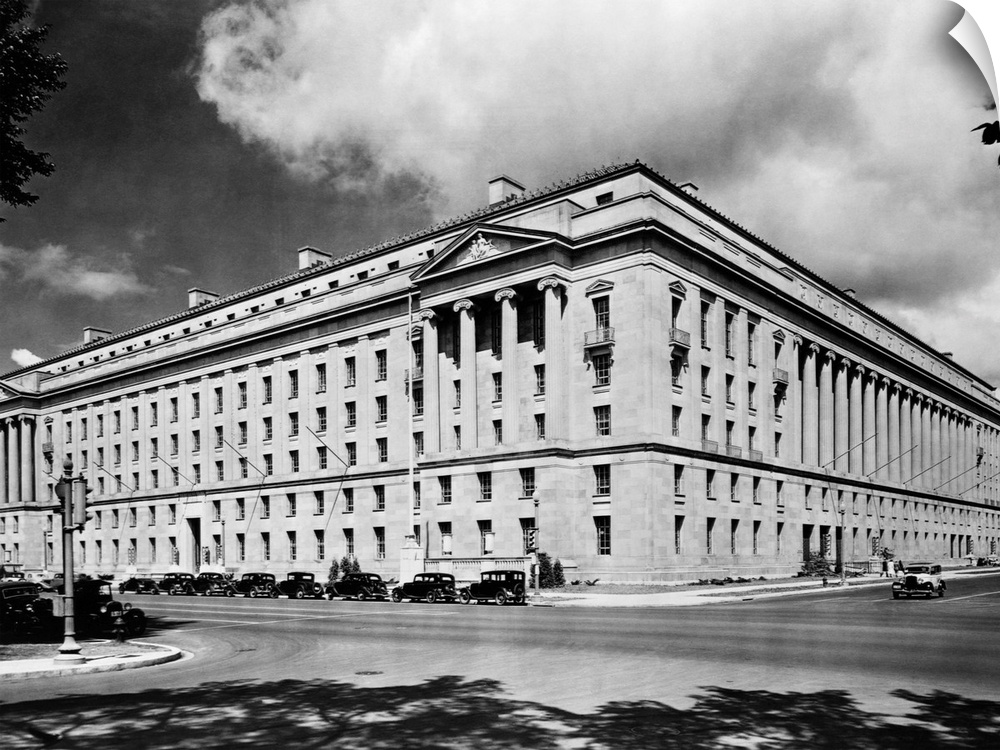 The Department of Justice Building in Washington D. C.. 1935
