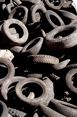 Discarded tires