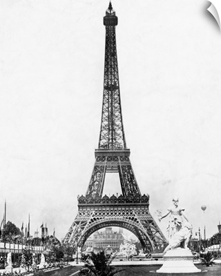Eiffel Tower From Exhibition Grounds