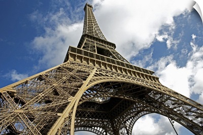 Eiffel Tower on sunny day