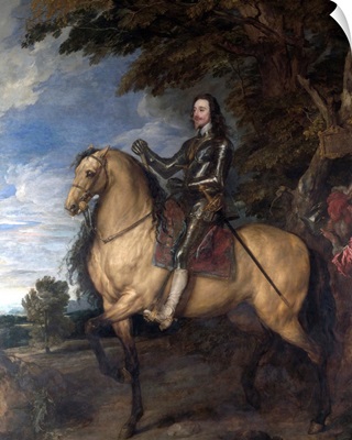 Equestrian Portrait Of Charles I By Anthony Van Dyck