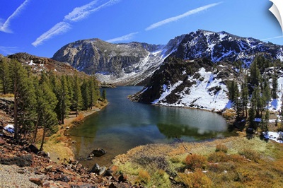 Fall at Ellery Lake on eastern side of Sierras just outside of Yosemite National Park.