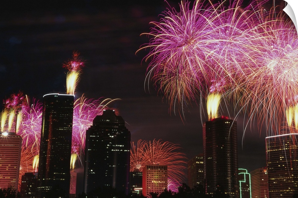 Fireworks Over Houston