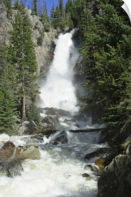 Fish creek falls in Steamboat Springs, Colorado.
