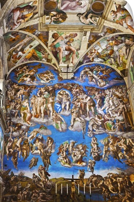Fresco in the Sistine Chapel