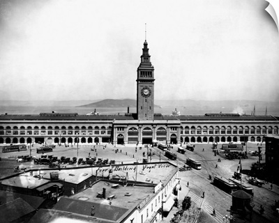 Front View Of The Ferry Building., San. Francisco, Cal. C1905