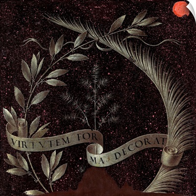 Ginevra De' Benci (Verso Inscribed Wreath) By Leonardo Da Vinci