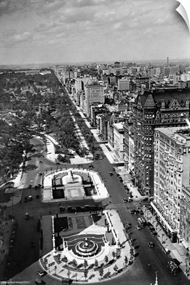 Grand Army Plaza And Fifth Avenue