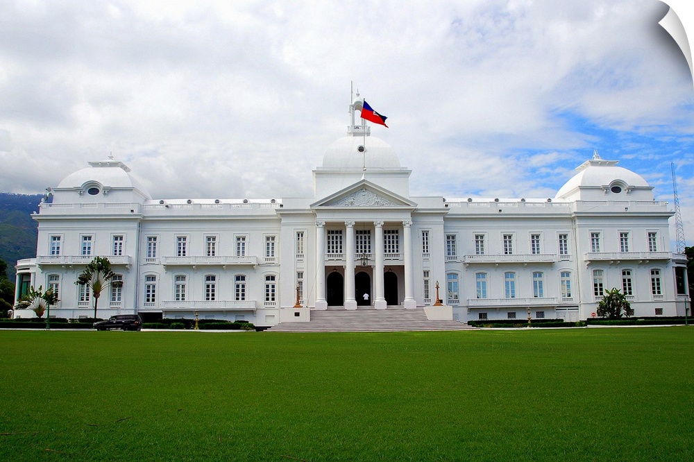 The capitol building of Haiti. Where the president lived. Taken in May of 2009 while visiting a couple missionaries near P...