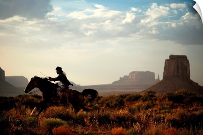Horse Riding in Canyon