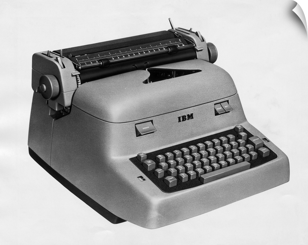 The standard IBM Electric Typewriter, similar to the Magic Typewriter used on The Big Surprise.