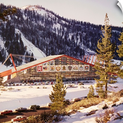 Ice arena to be used in 1960 Winter Olympics, Squaw Valley's Blyth Arena, California