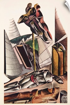 Illustration From The Enemy By Wyndham Lewis