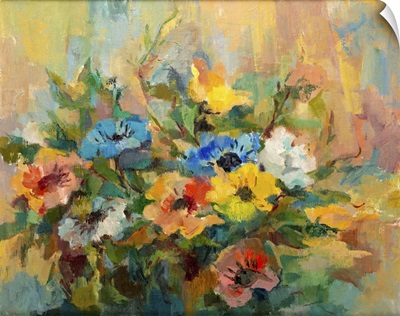Impressionist Flower Bouquet