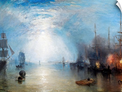 Keelmen Heaving In Coals By Moonlight By J. M. W. Turner