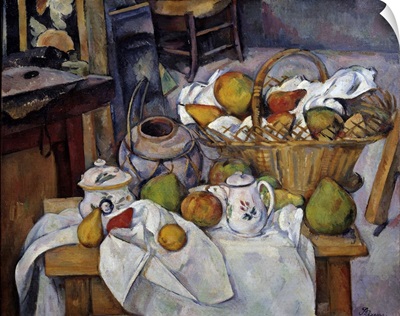 Kitchen Table Or Still-Life With Basket