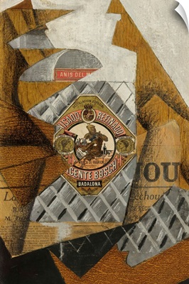 La Bouteille D'Anis (The Bottle Of Ane?s Del Mono) By Juan Gris