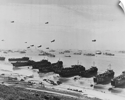 Landing On Omaha Beach